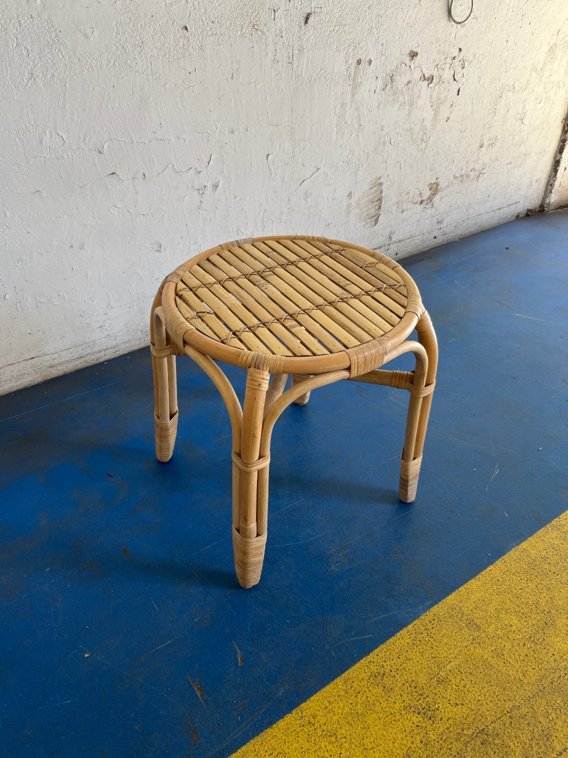 Table basse rotin