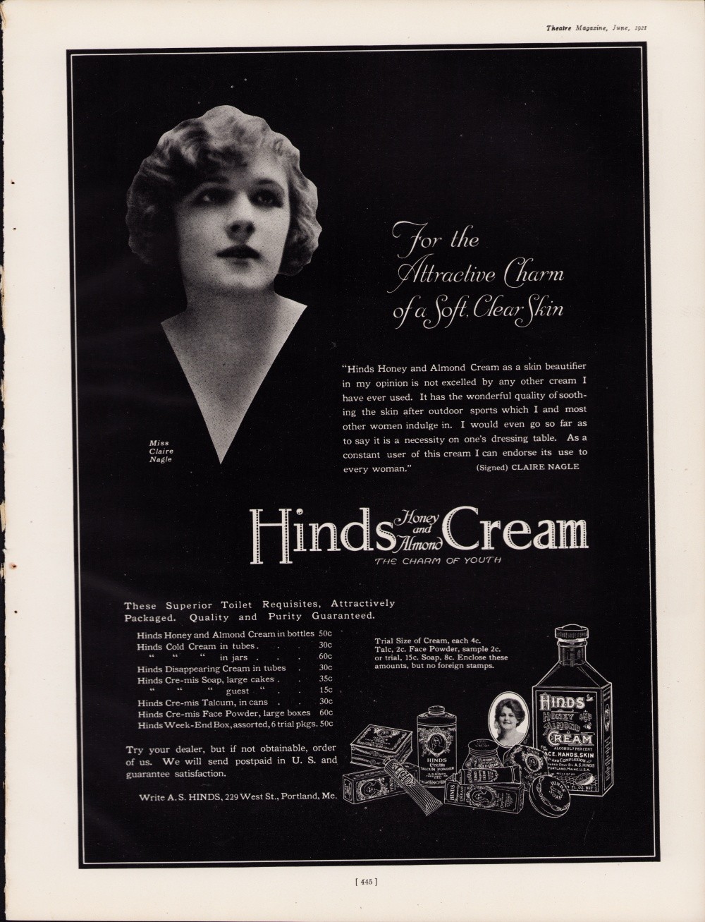 Hinds Cream