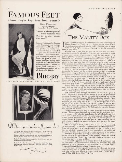 The Vanity Box, Famous Feet