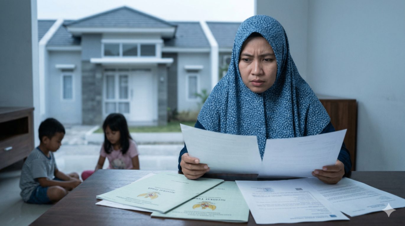 Suami Meninggal, Apakah Rumah Otomatis 100% Milik Istri? (Hati-hati Mitos Ini!)
