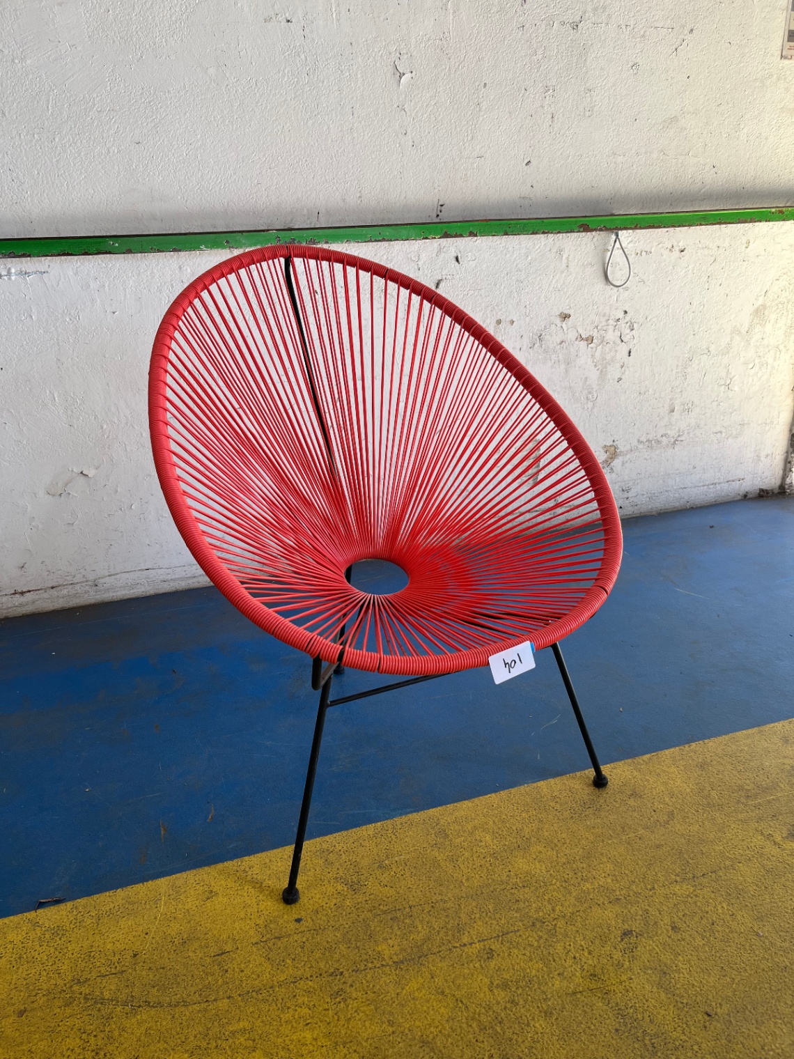 Fauteuil faux rotin