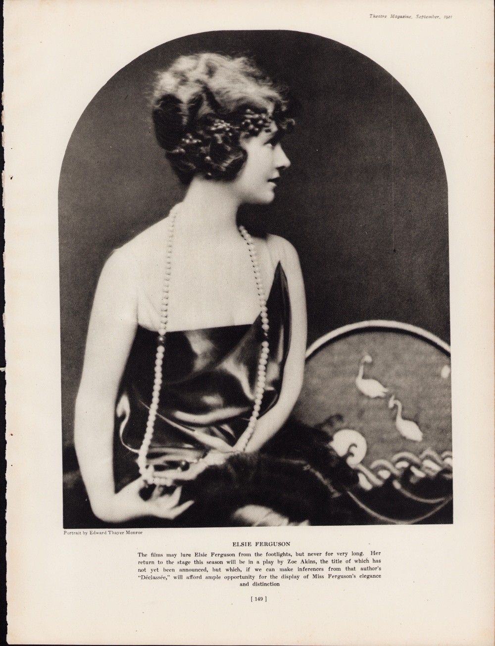 Theatre Magazine Sept 1921