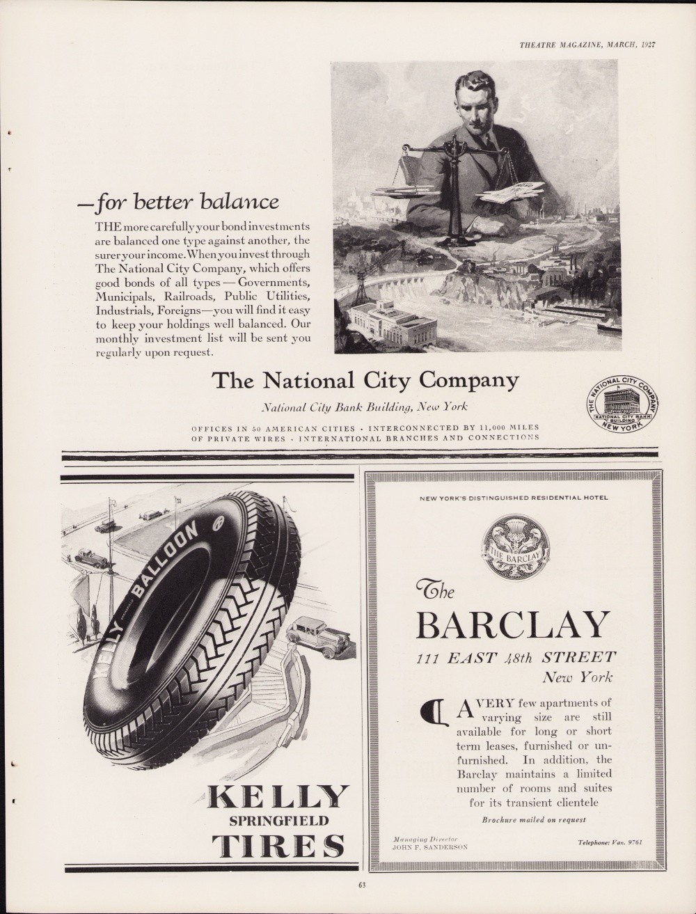 National City Co, Kelly Tires, Barclay