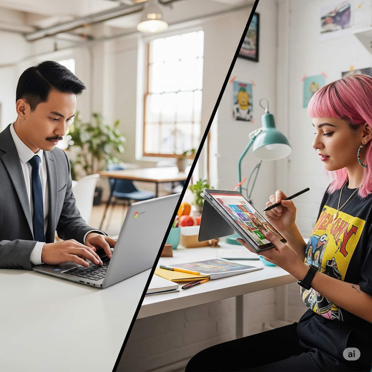 2-in-1 vs. Clamshell Chromebook: Which is Best for Work?